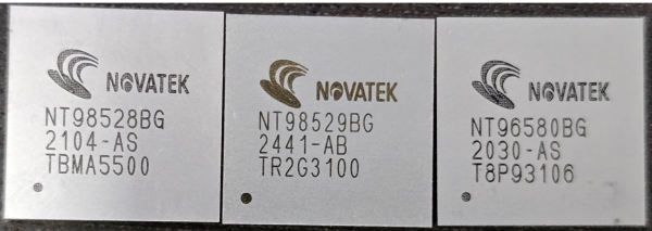 8MP Deep Learning IP-CAM / CAR-DVR SoC NT96580BG, NT98528BG, NT98529BG version A
