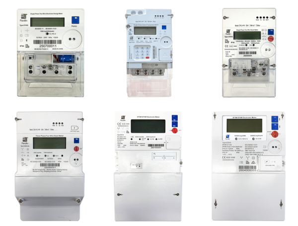 Single Phase Electricity Meter: E1010, E1004, E1008 Three Phase Electricity Meter: E3005, E3016, E3134