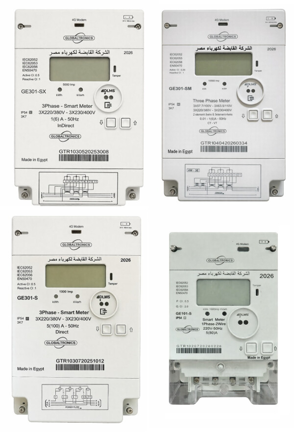 GE101 , GE301 Advanced Smart Electricity Meter Family